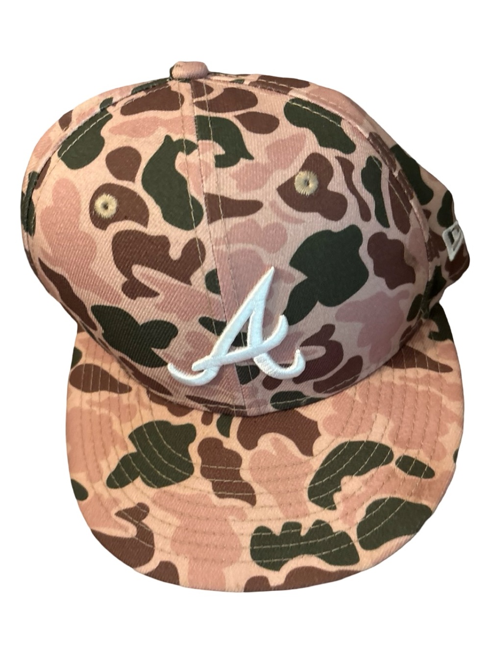 New Era Camo Genuine 1995 World Series Atlanta Braves 7.5 Baseball Cap